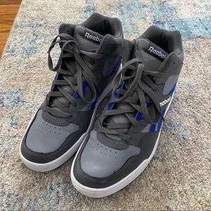 Men’s Reebok BB4500- Men’s 12- Gray Blue EUC